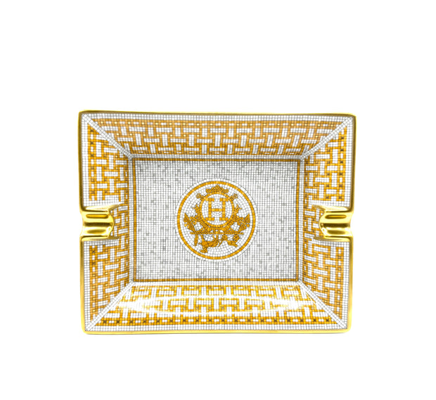 ASHTRAY CENDRIER MOSAIQUE GOLD