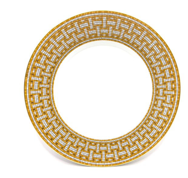 PLATE DINNER MOSAIQUE GOLD