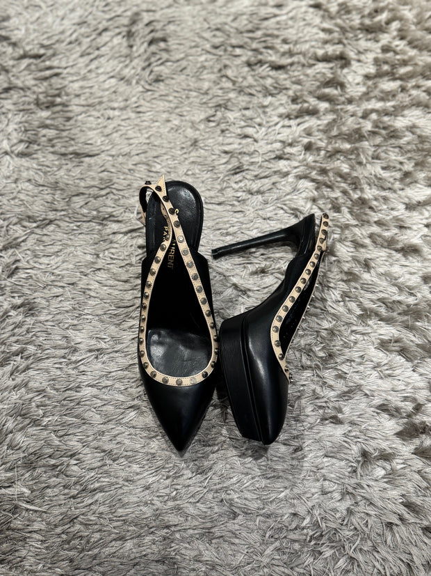 SAINT LAURENT STUDDED HEELS