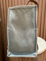 CABALICOL CANVAS TOTE BLUE LIN