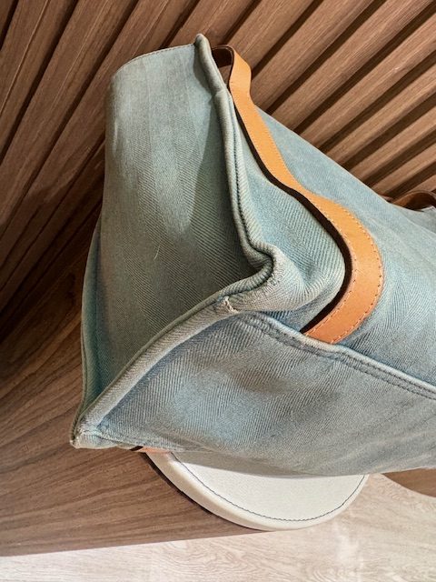 CABALICOL CANVAS TOTE BLUE LIN