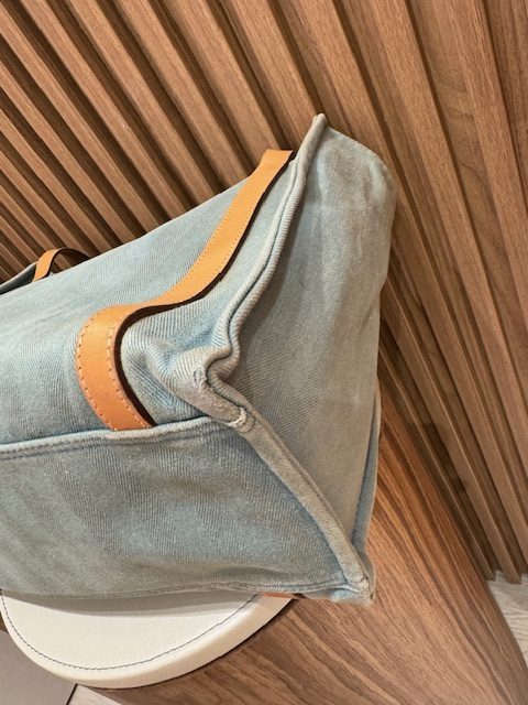 CABALICOL CANVAS TOTE BLUE LIN