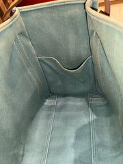 CABALICOL CANVAS TOTE BLUE LIN