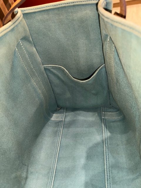 CABALICOL CANVAS TOTE BLUE LIN