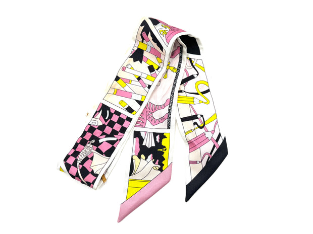 TWILLY FACTORY SUITE BLACK/JAUNE/ROSE