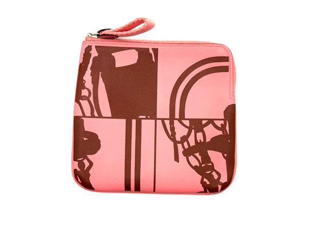 TROUSSE CARRE POCKET ROSE D ETE-SIENNA