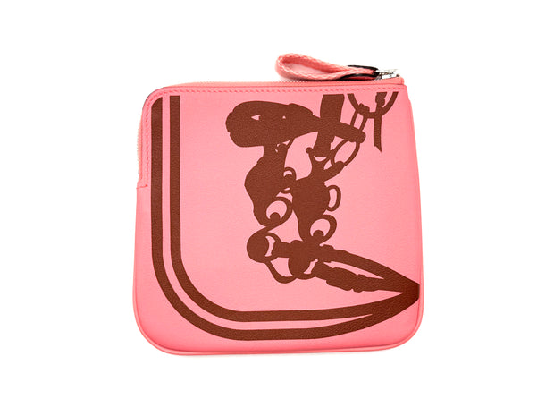 TROUSSE CARRE POCKET ROSE D ETE-SIENNA