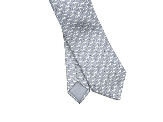 TIE  LABABALE GRIS/GRIS CLAIRE/BLANC
