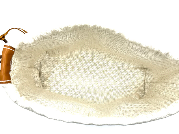 FOURBI 20 CHEVRON/BARENIA NATURAL/FAUVE