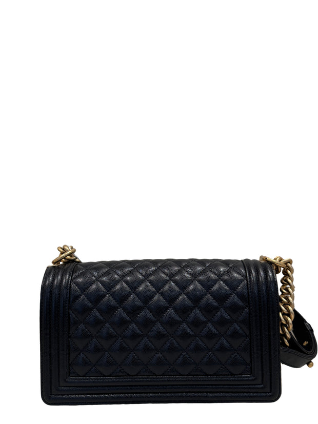 CHANEL BOY MEDIUM BLACK