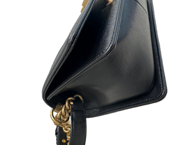 CHANEL BOY MEDIUM BLACK