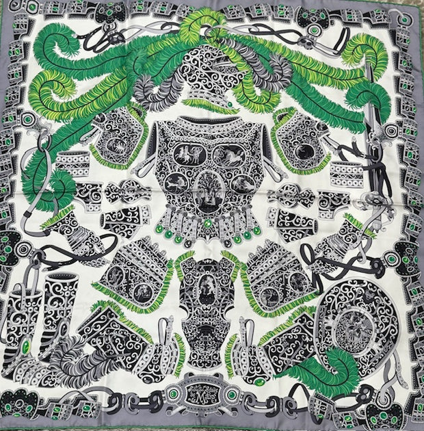 90CM SILK SCARF SOUS LE DE MARS