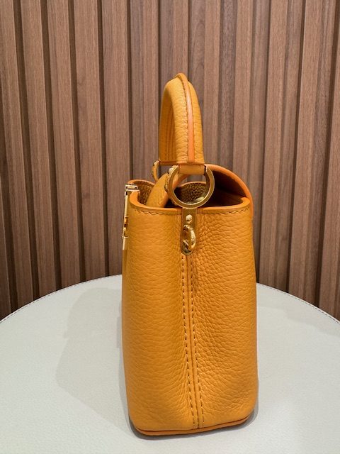 LV CAPUCINES MINI OCRE