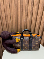LV KEEPALL MONKEY XS MONOGRAM