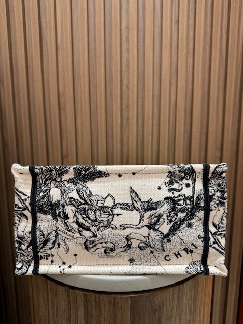 Dior Tote Book Small Black