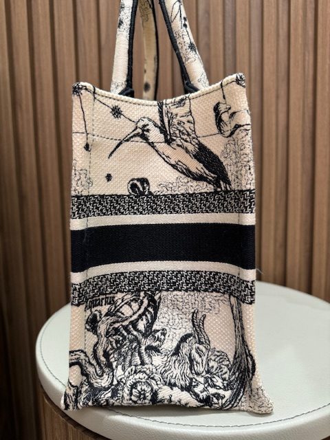 Dior Tote Book Small Black
