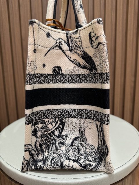 Dior Tote Book Small Black