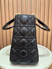 LADY DIOR BLACK MEDIUM