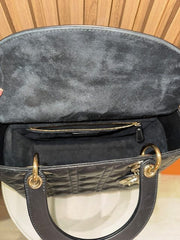 LADY DIOR BLACK MEDIUM