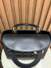 LADY DIOR BLACK MEDIUM