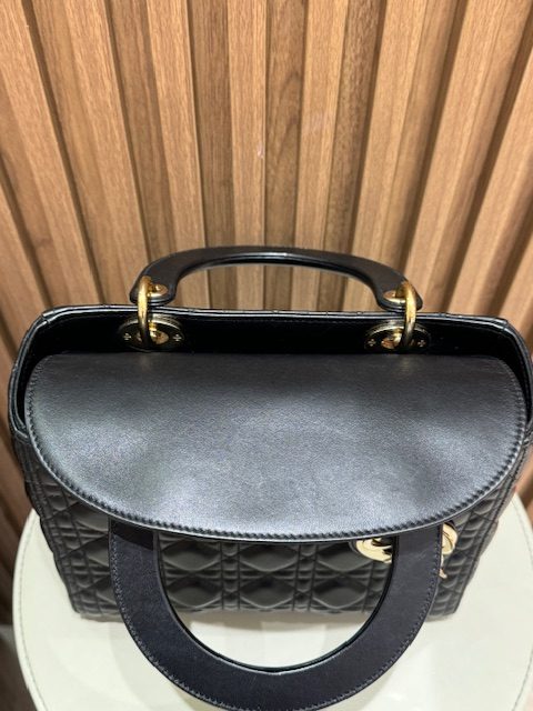 LADY DIOR BLACK MEDIUM