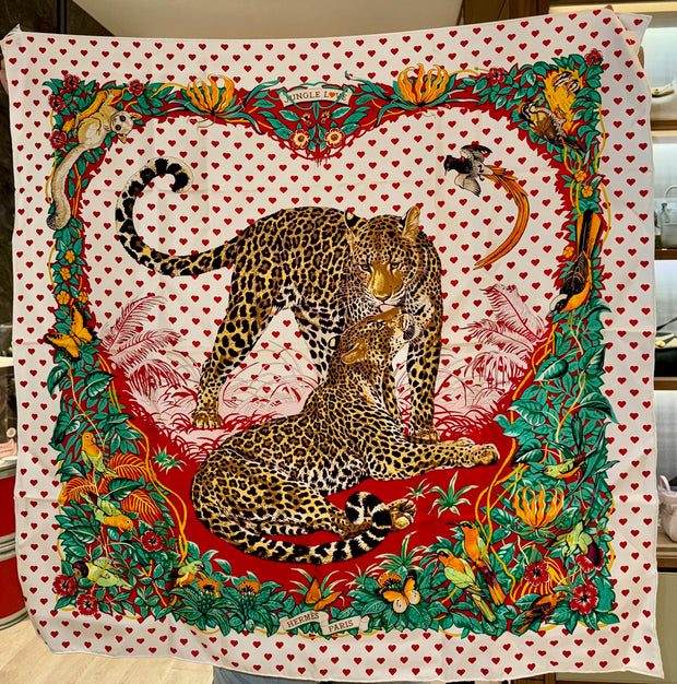 90CM SCARF JUNGLE LOVE