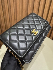 WALLET ON CHAIN PEARL CRUSH