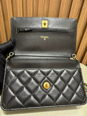 WALLET ON CHAIN PEARL CRUSH