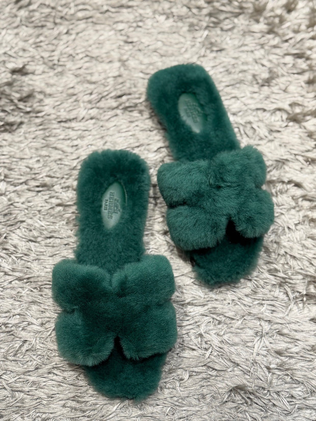 SANDAL ORAN SHEARLING