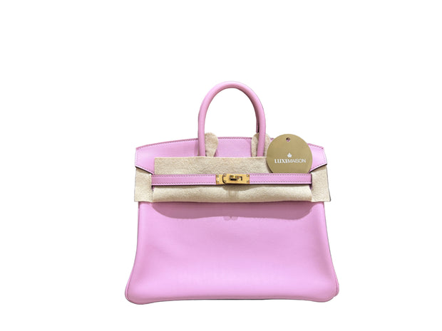 BIRKIN 25 MAUVE SYLVESTER SWIFT RGHW