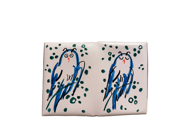 CALVI DUO SPRING OWL CARDHOLDER
