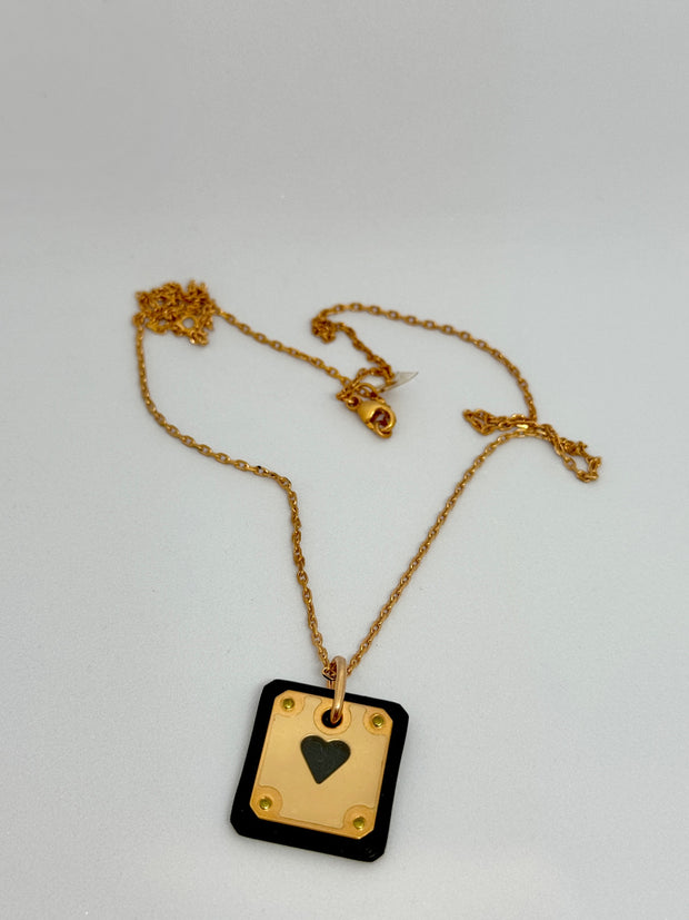 NECKLACE AS DE COEUR VALENTINE ED