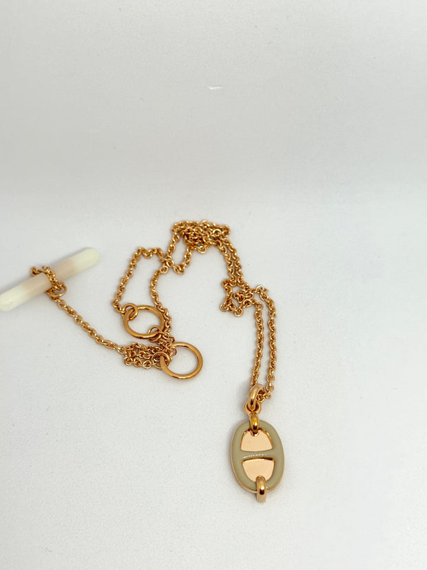 NECKLACE MINI MAILLON PENDANT