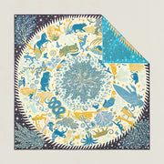 90CM SCARF DOUBLE FACE SOUS LE CHARME D’ORPHEE