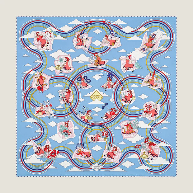 70CM SCARF CARRES VOLANTS