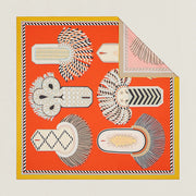 90CM SCARF DOUBLE FACE EPAULETTES DE GALA
