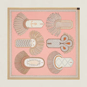 90CM SCARF DOUBLE FACE EPAULETTES DE GALA