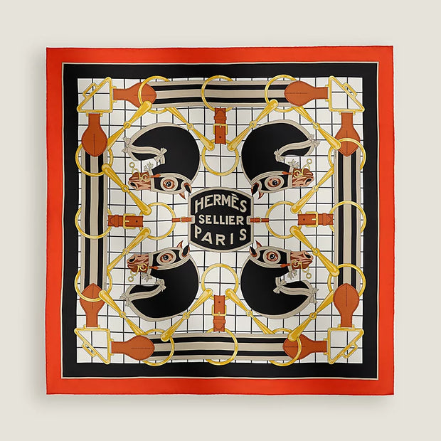 SILK SCARF 90CM TATERSALE FOREVER